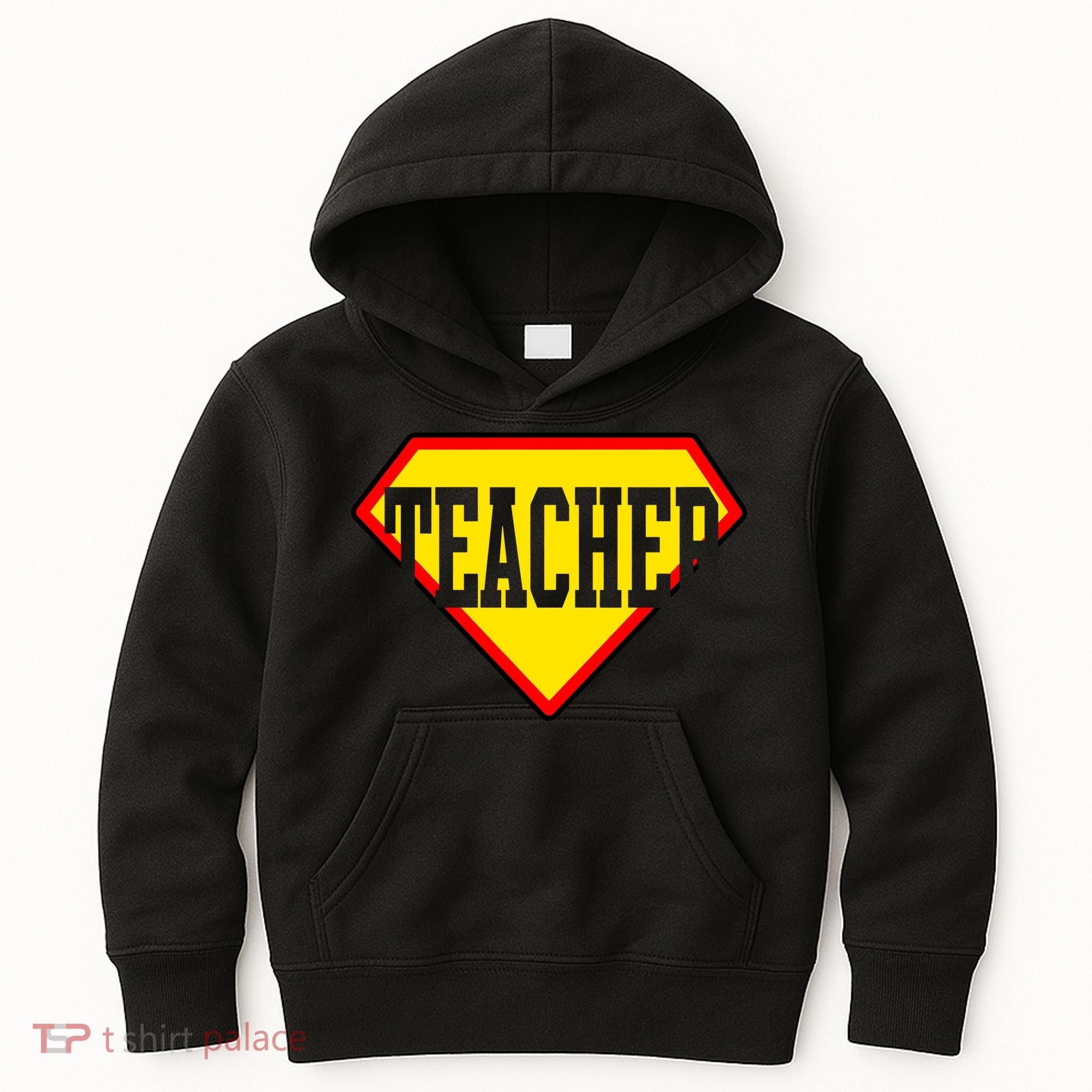 Super Teacher Hero Kids Hoodie