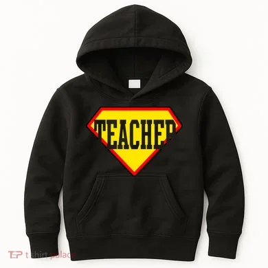 Super Teacher Hero Kids Hoodie