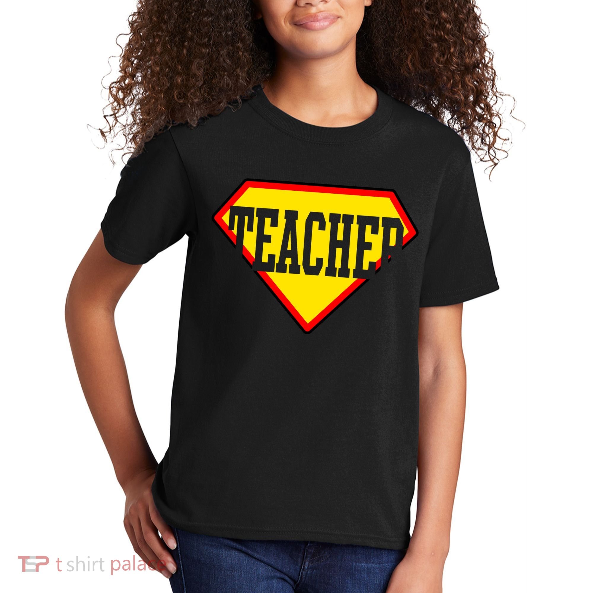 Super Teacher Hero Kids T-Shirt