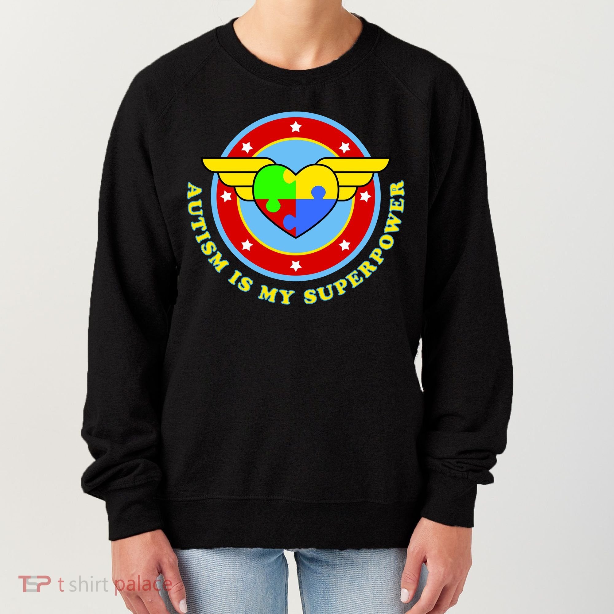 Super Woman Autism Is My Superpower Women's Sweatshirt