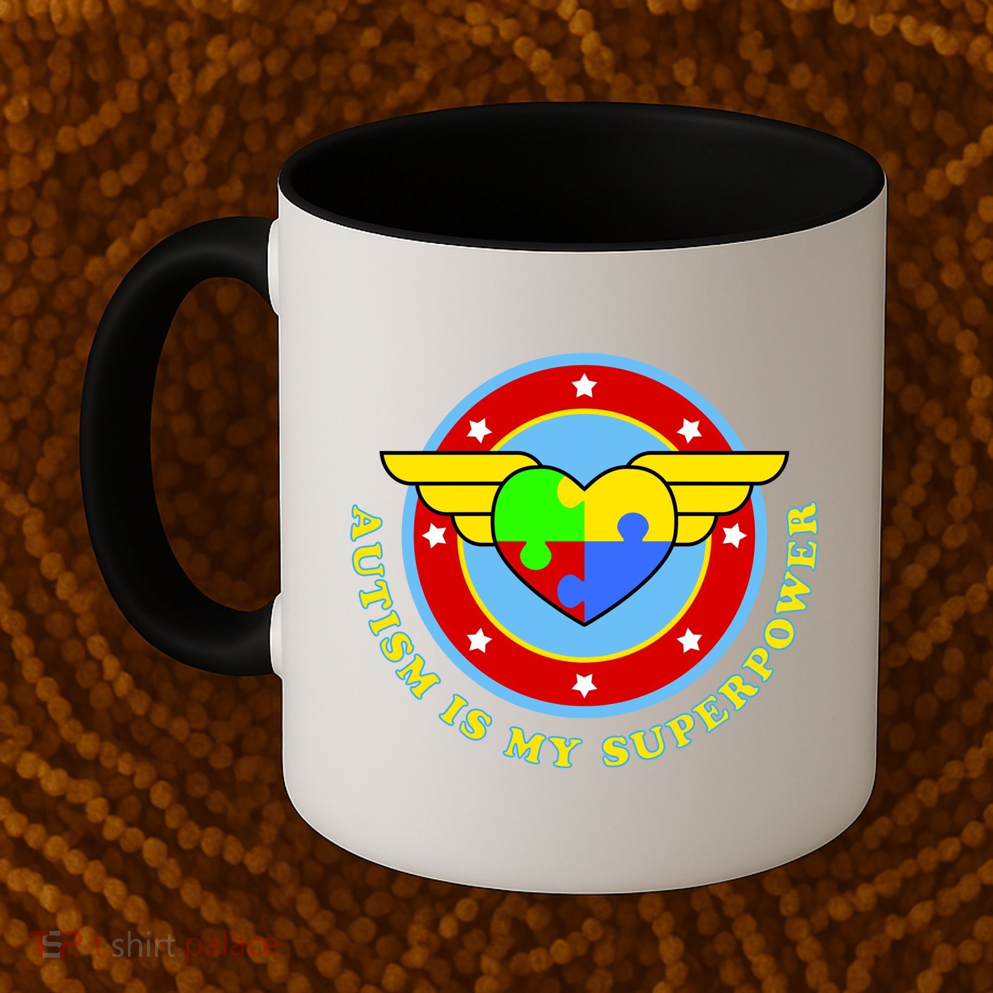 Super Woman Autism Is My Superpower Coffee Mug