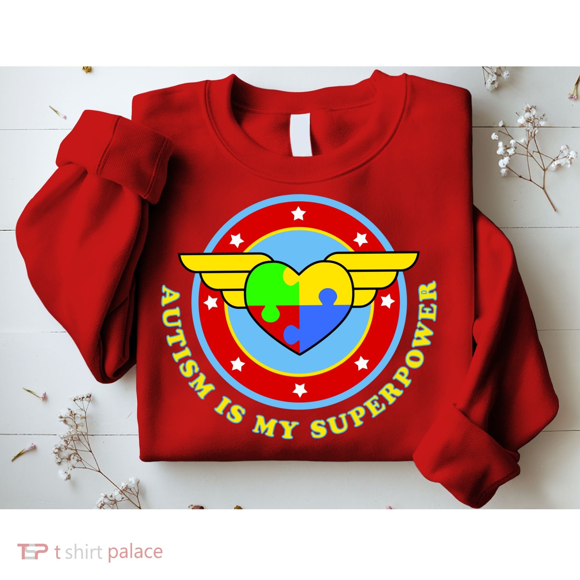 Super Woman Autism Is My Superpower Sweatshirt