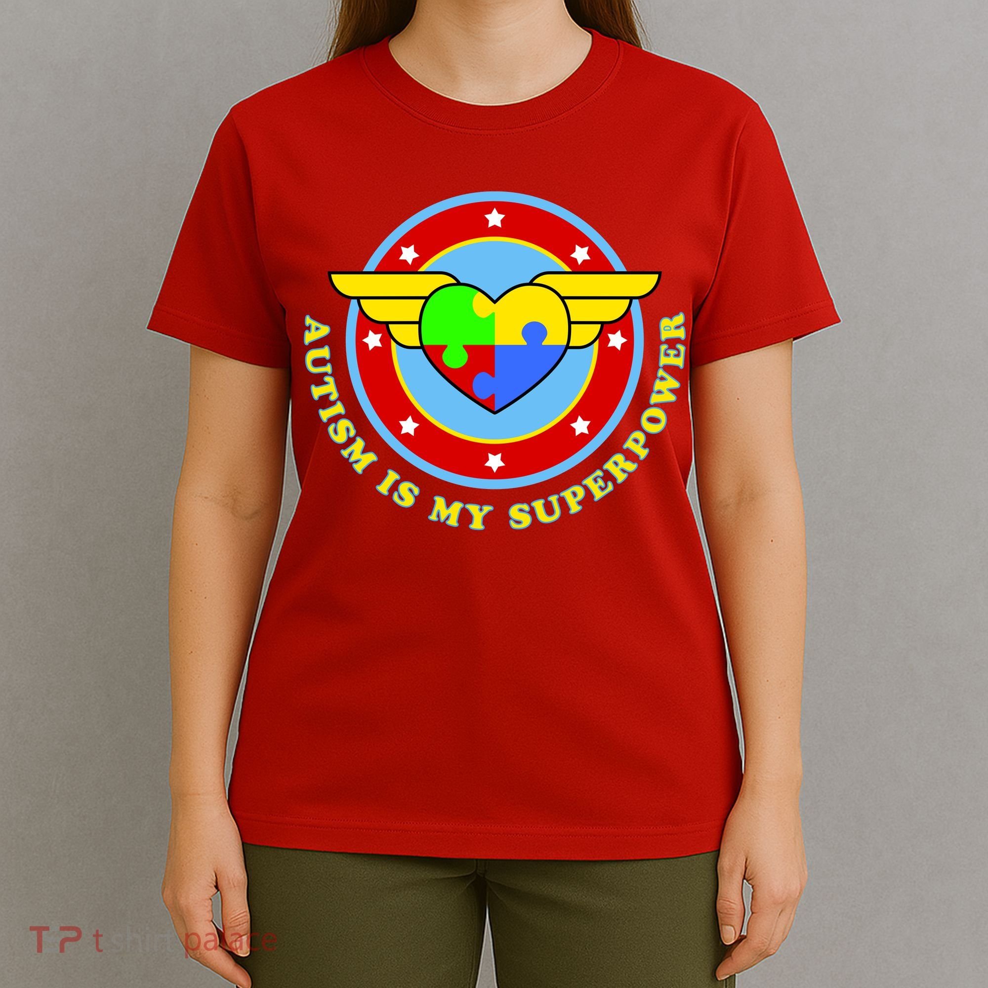 Super Woman Autism Is My Superpower T-Shirt