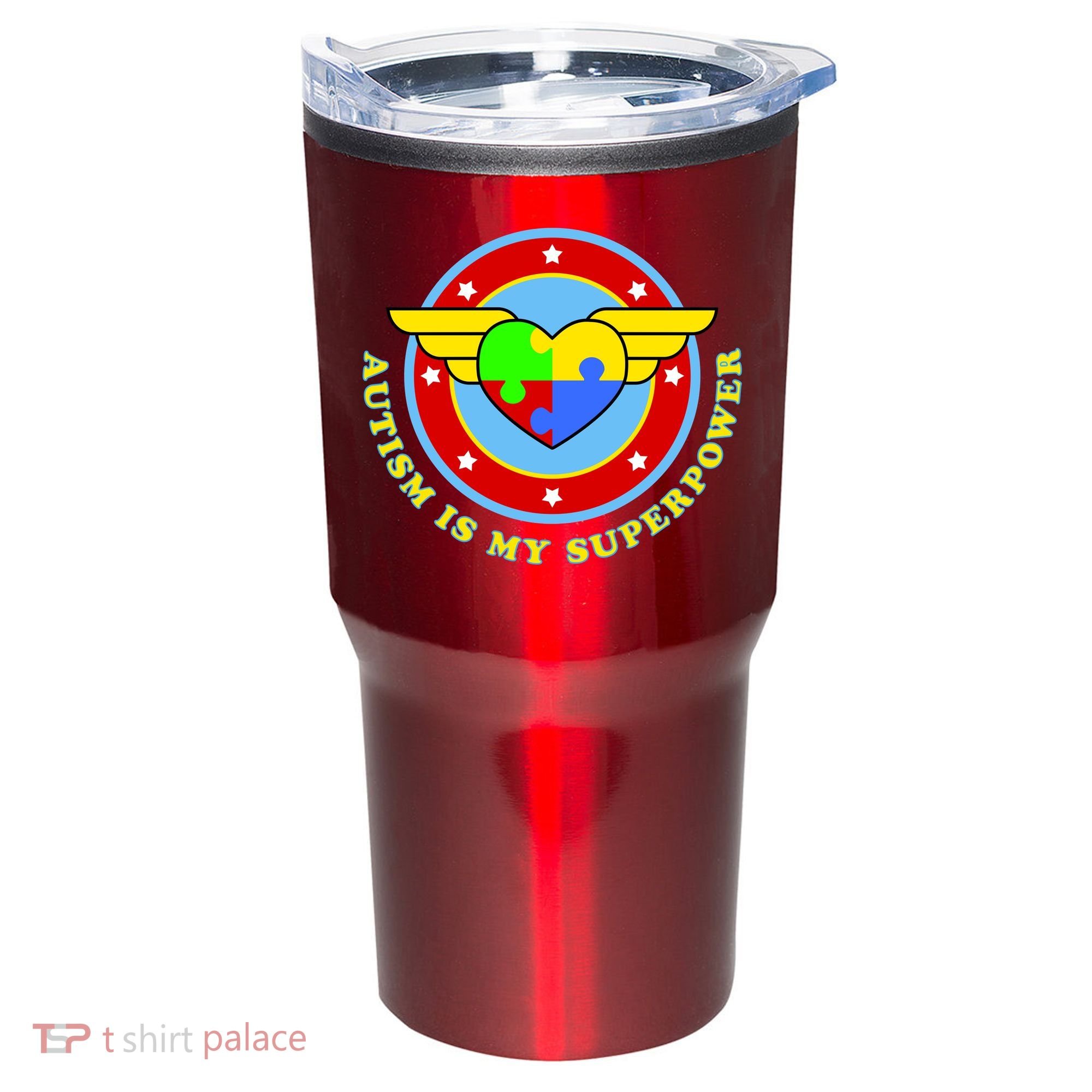 Super Woman Autism Is My Superpower Tumbler