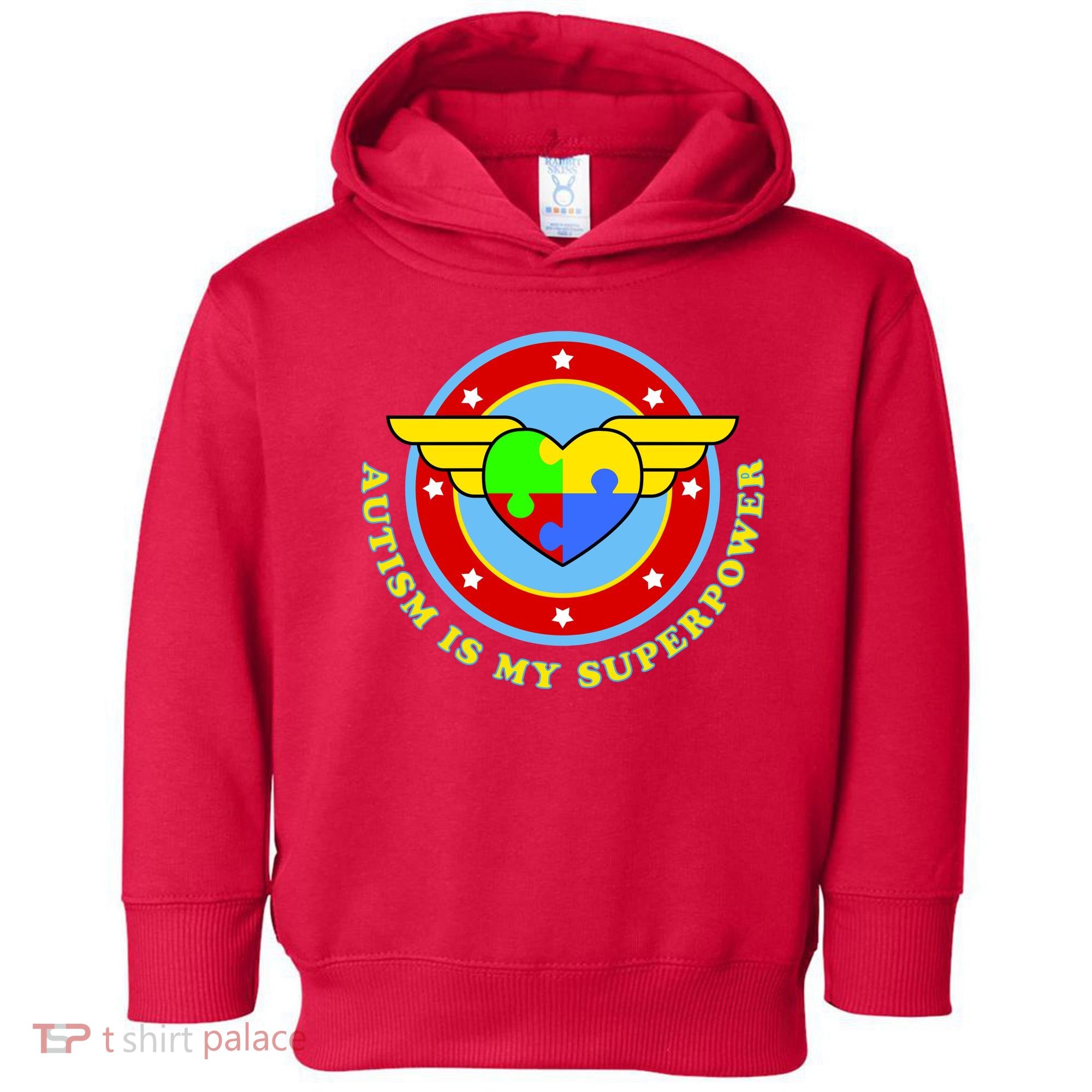 Super Woman Autism Is My Superpower Toddler Hoodie