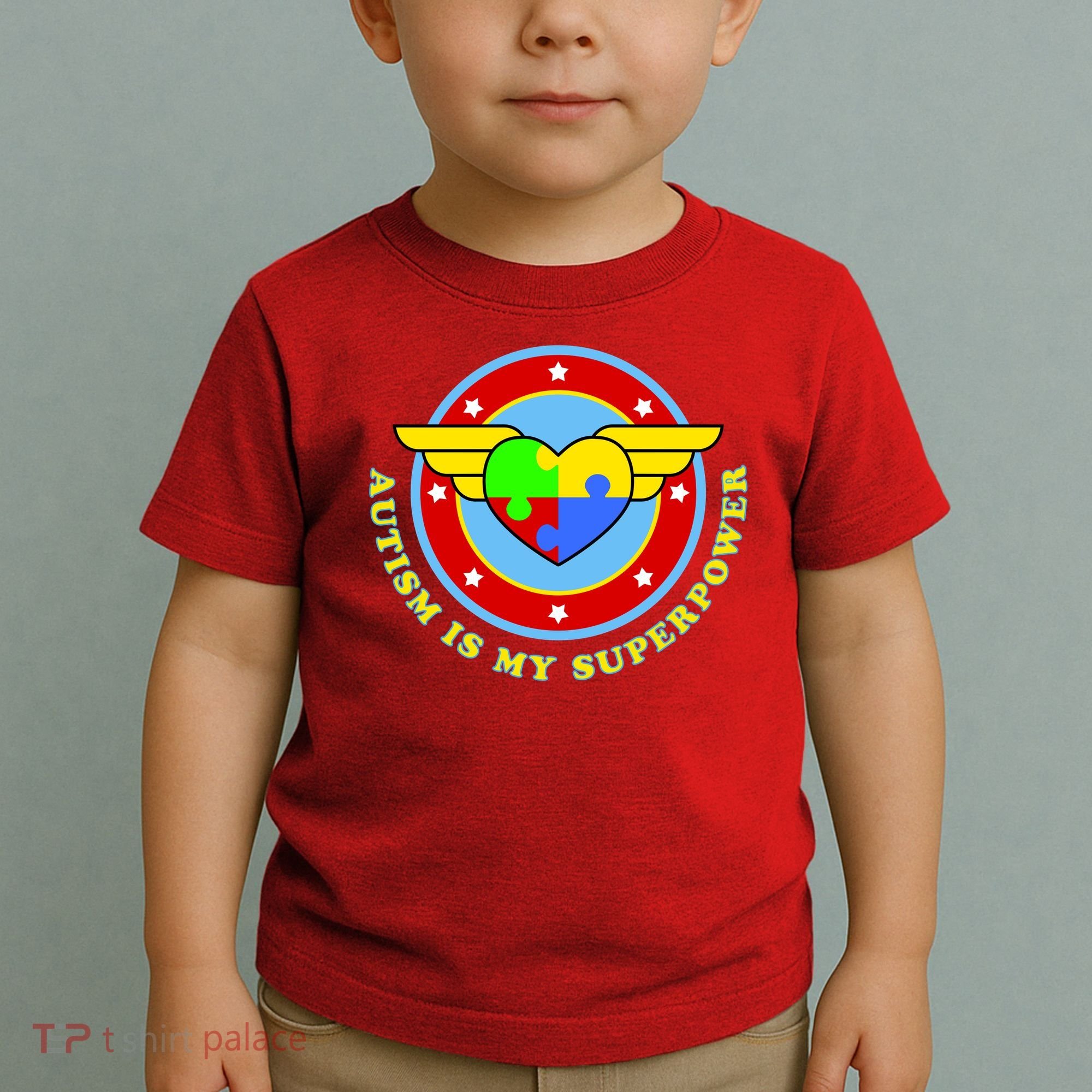 Super Woman Autism Is My Superpower Toddler T-Shirt