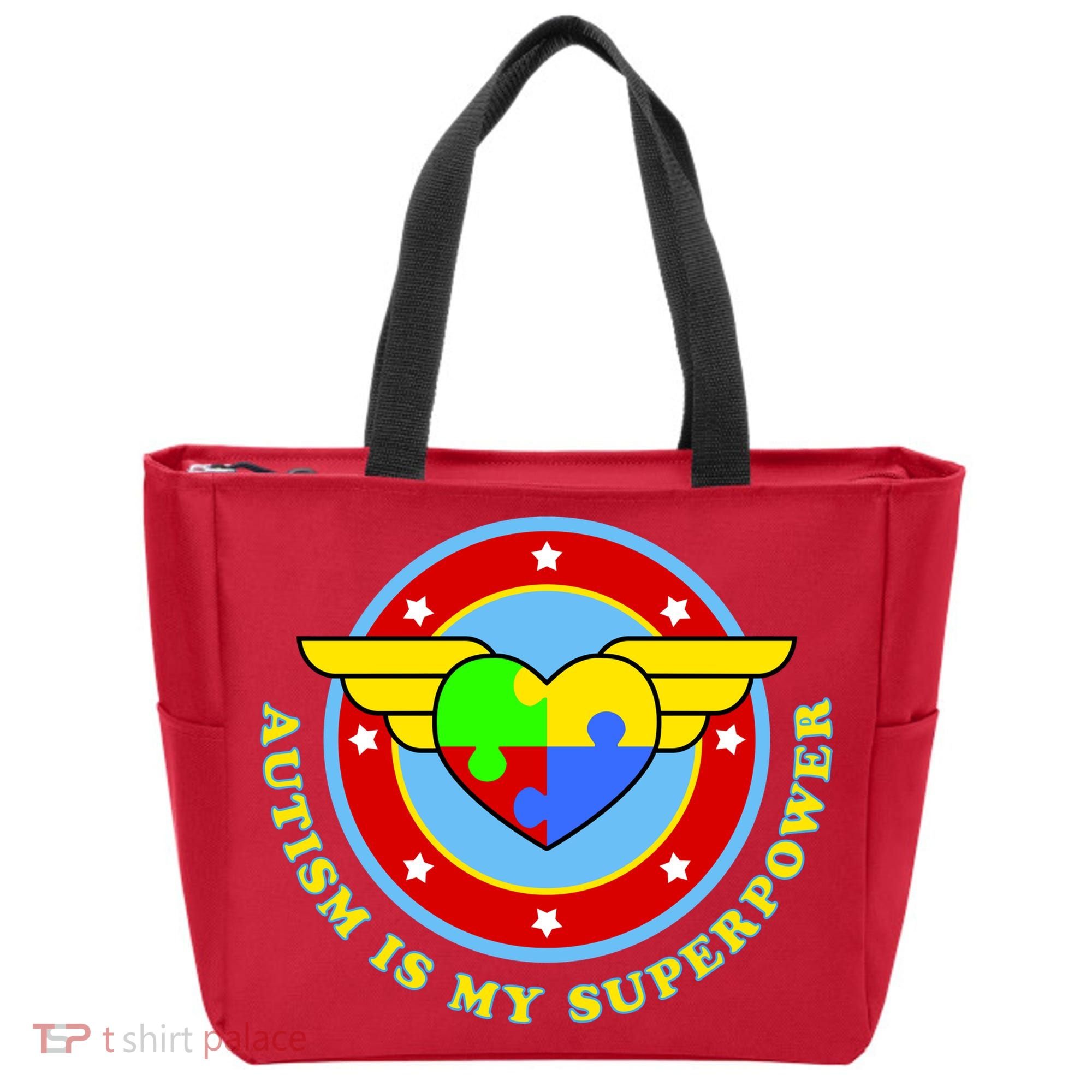 Super Woman Autism Is My Superpower Tote Bag