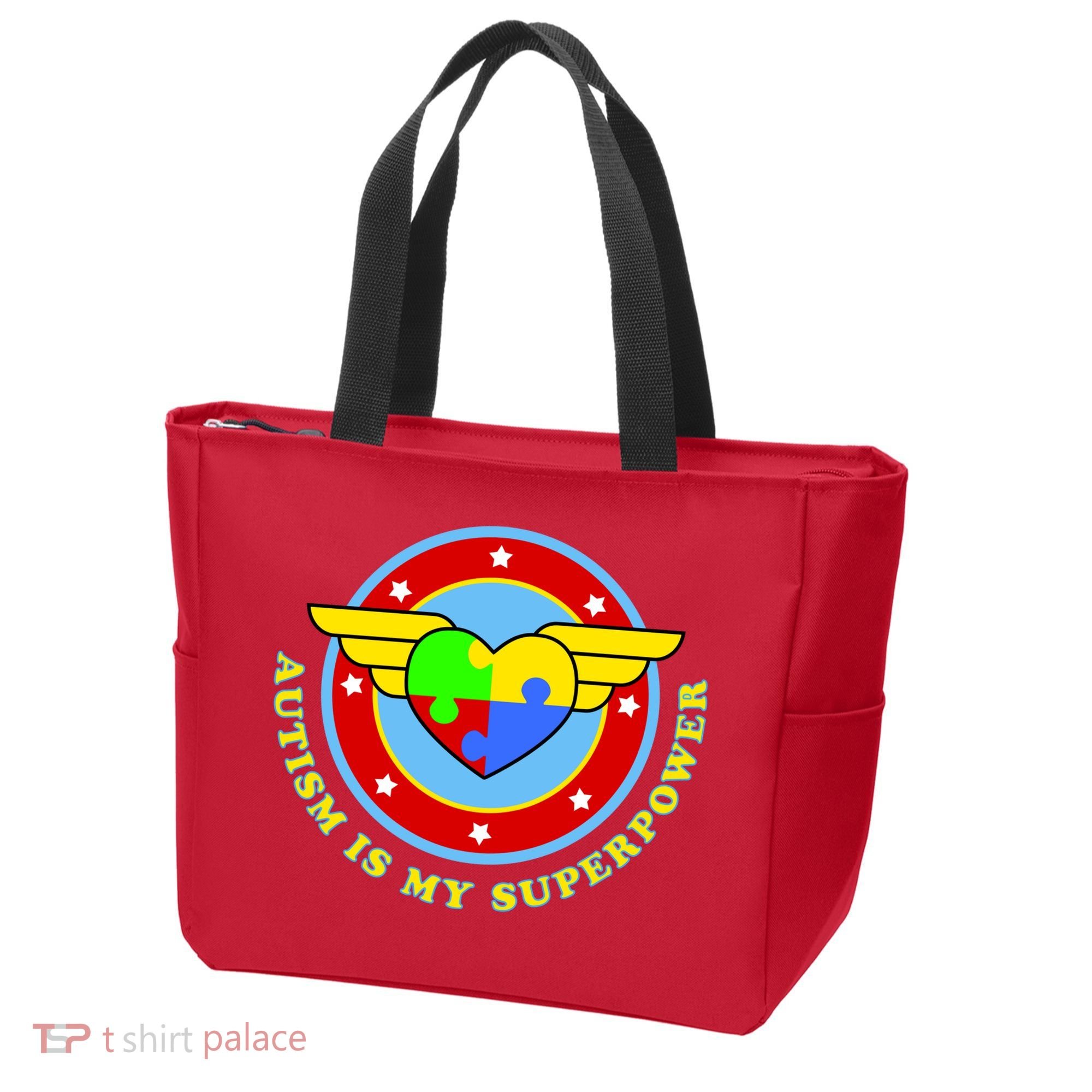 Super Woman Autism Is My Superpower Tote Bag