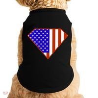 Superhero American Hero Flag Doggie Tank thumb 0