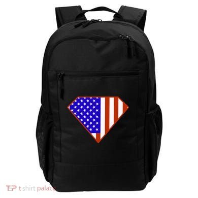 Superhero American Hero Flag Backpack