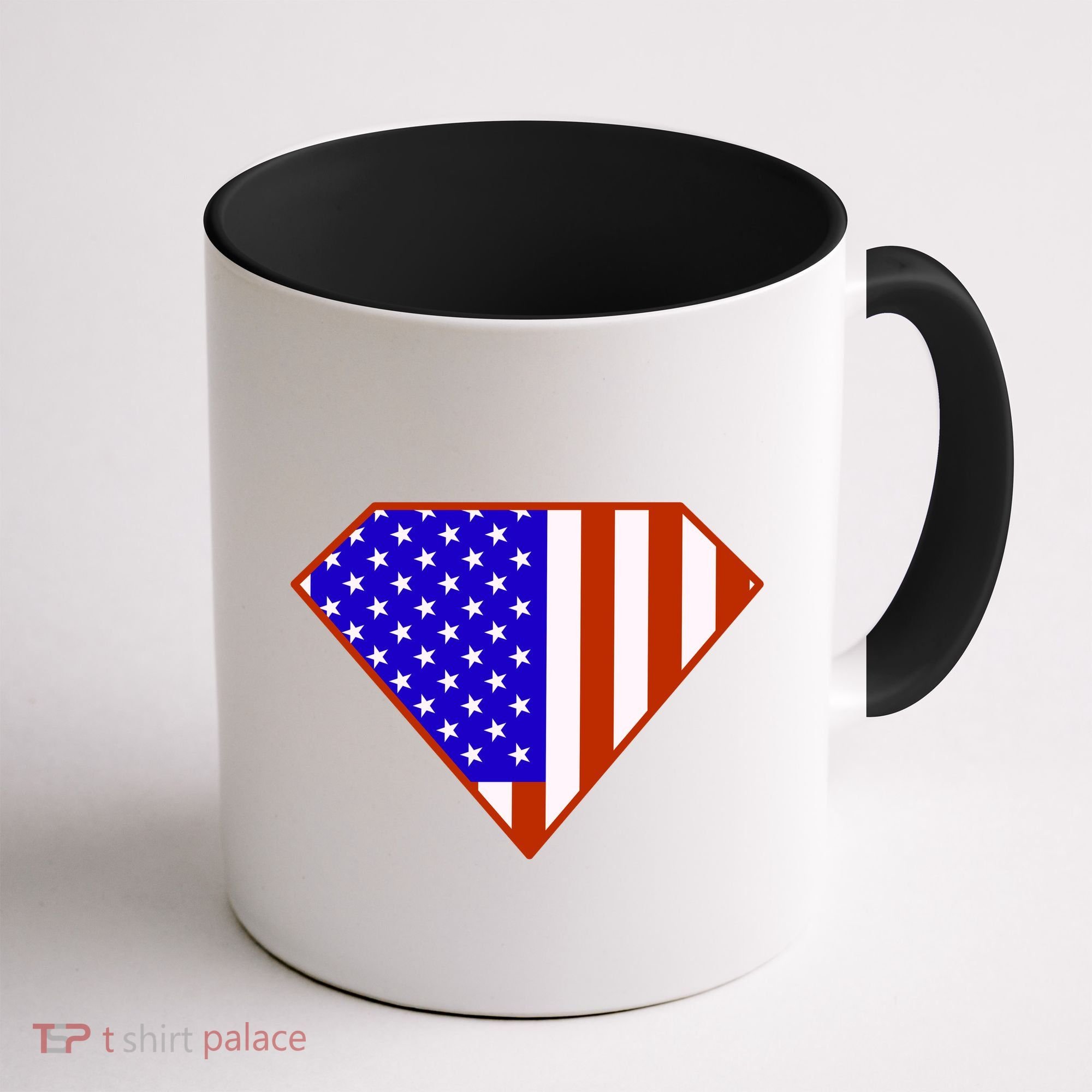 Superhero American Hero Flag Coffee Mug