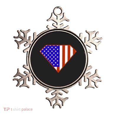 Superhero American Hero Flag Ornament