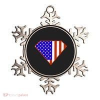 Superhero American Hero Flag Ornament thumb 0