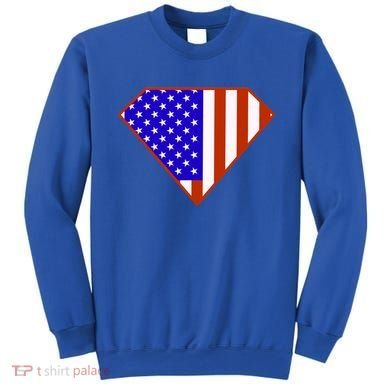Superhero American Hero Flag Sweatshirt