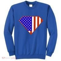 Superhero American Hero Flag Sweatshirt thumb 0