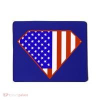 Superhero American Hero Flag Mousepad thumb 0