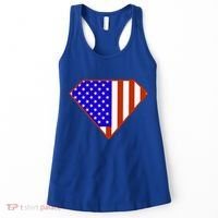 Superhero American Hero Flag Women's Tank Top thumb 0