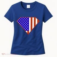 Superhero American Hero Flag Women's T-Shirt thumb 0