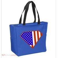 Superhero American Hero Flag Tote Bag thumb 2