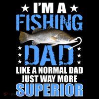 Superior Fishing Dad Ornament thumb 1