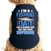 Superior Fishing Dad Doggie Tank thumb 0