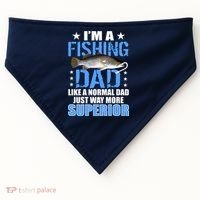 Superior Fishing Dad USA-Made Doggie Bandana thumb 0