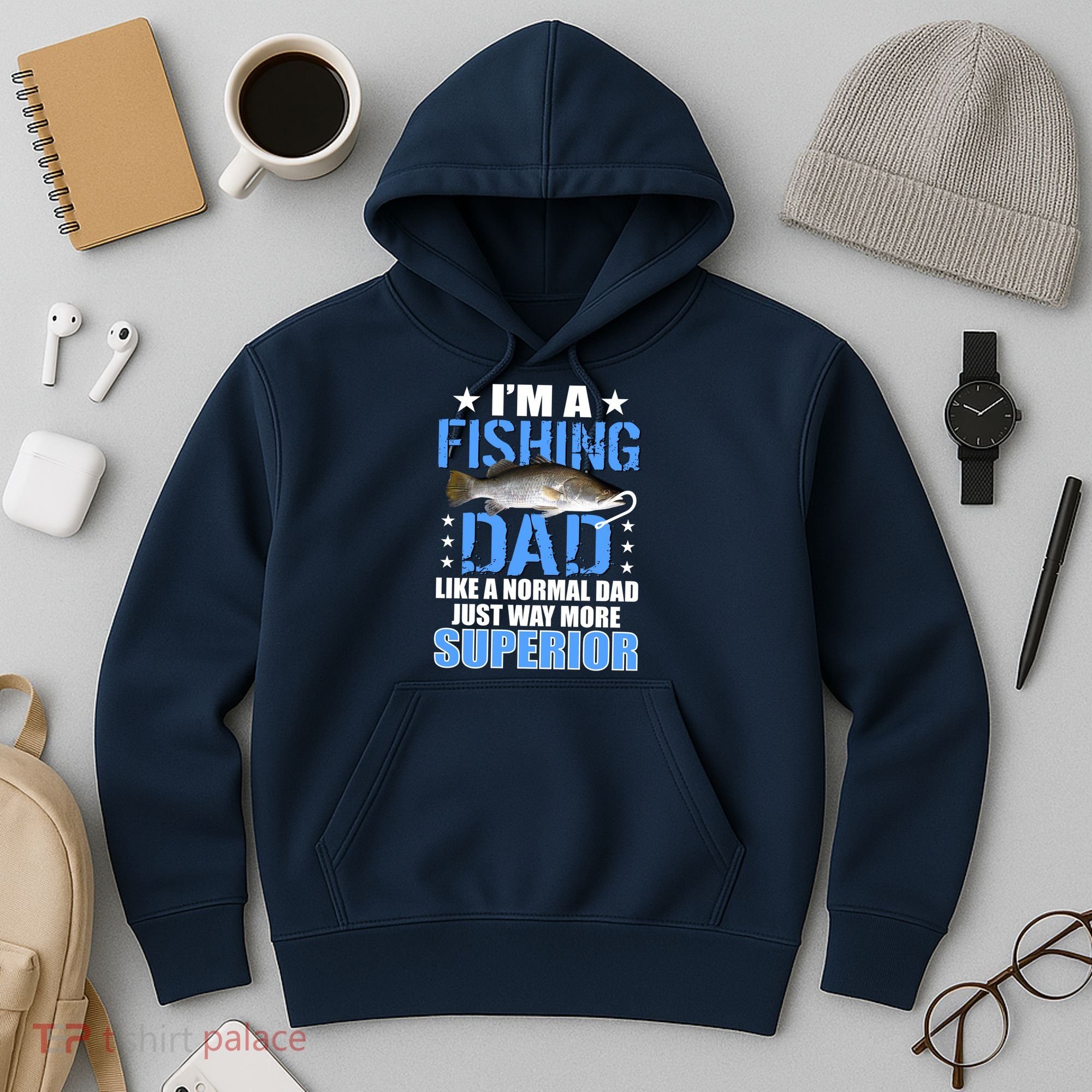 Superior Fishing Dad Hoodie