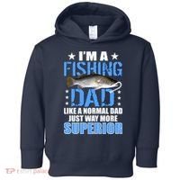 Superior Fishing Dad Toddler Hoodie thumb 0