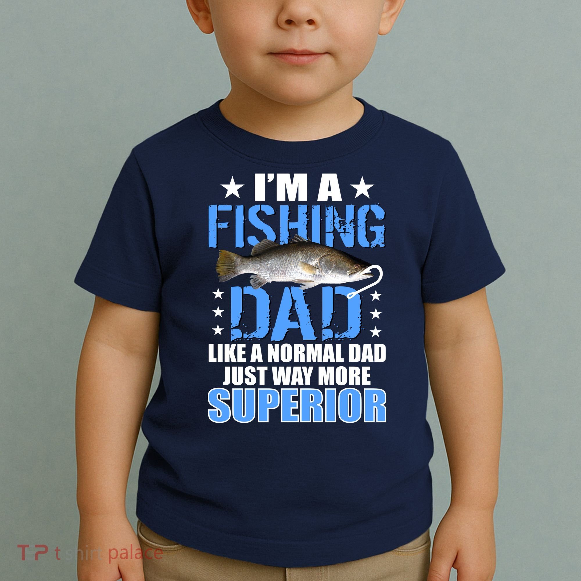 Superior Fishing Dad Toddler T-Shirt