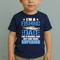 Superior Fishing Dad Toddler T-Shirt thumb 2
