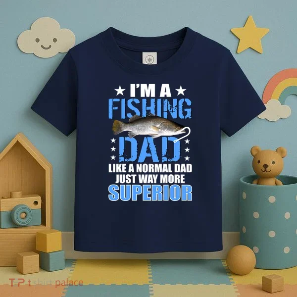 Superior Fishing Dad Toddler T-Shirt