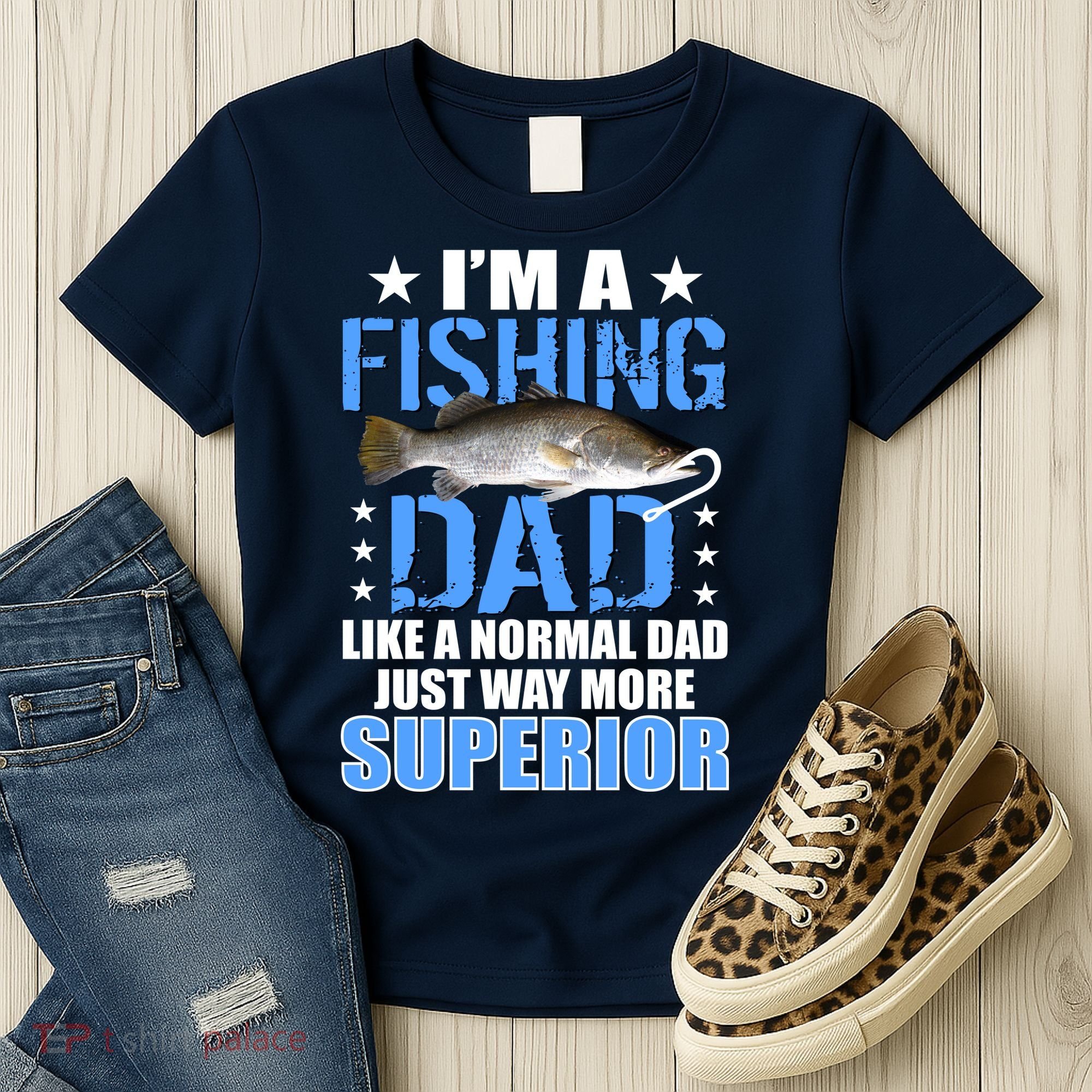 Superior Fishing Dad Women's T-Shirt