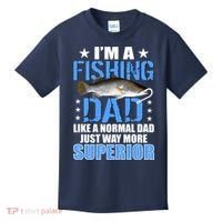 Superior Fishing Dad Kids T-Shirt thumb 0
