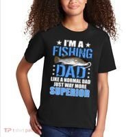 Superior Fishing Dad Kids T-Shirt thumb 2