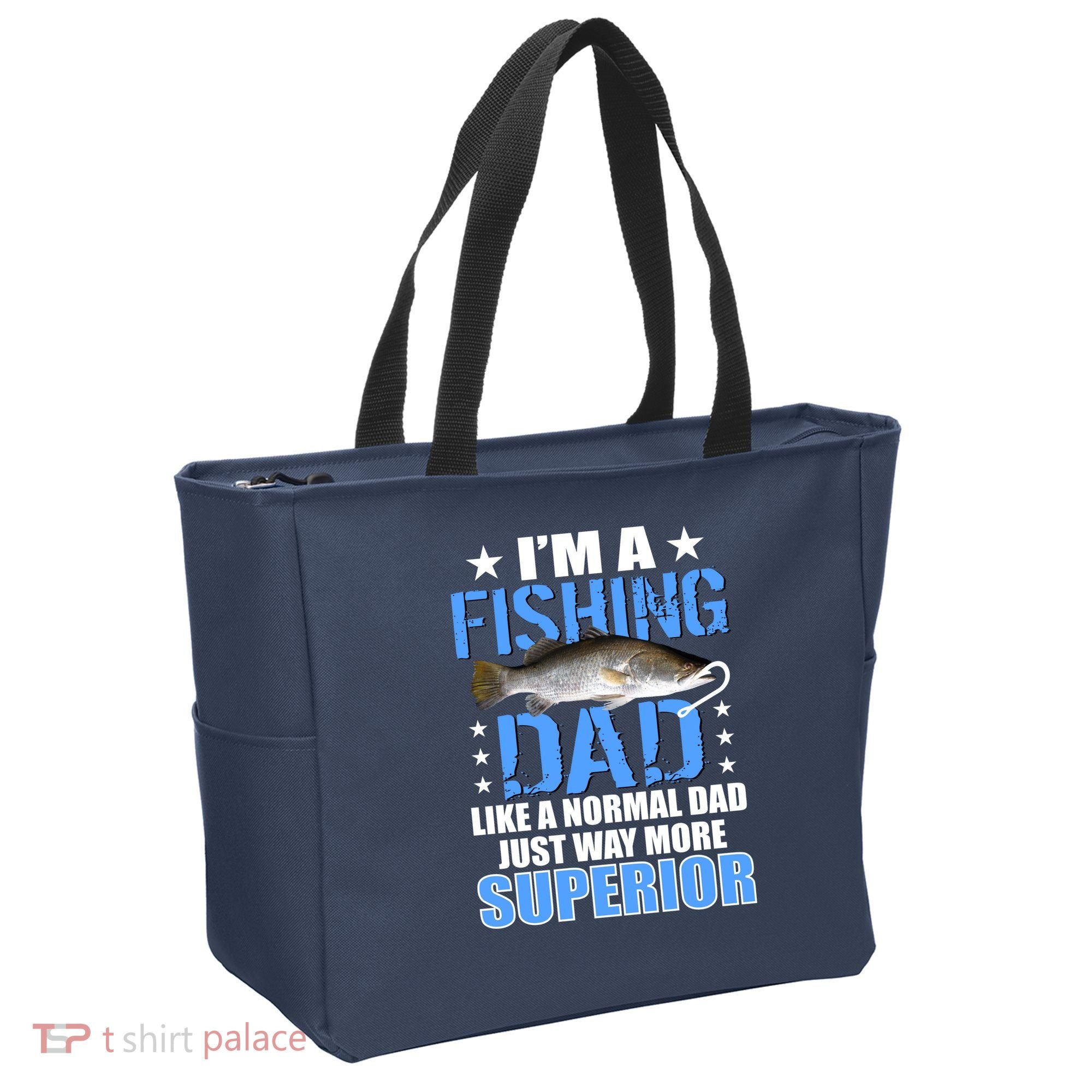Superior Fishing Dad Tote Bag