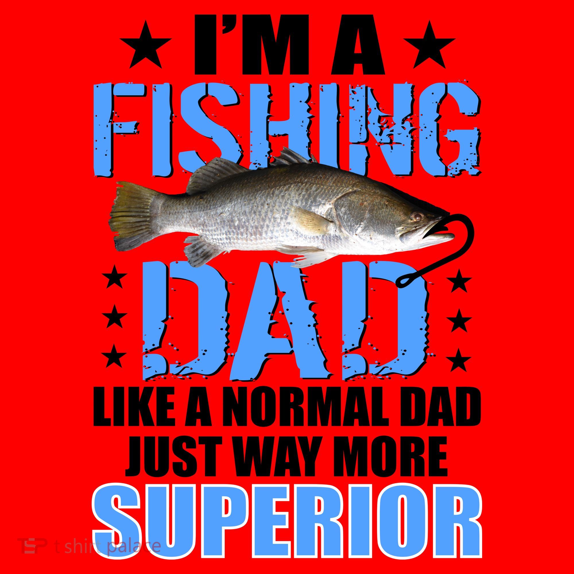 Superior Fishing Dad Santa Hat