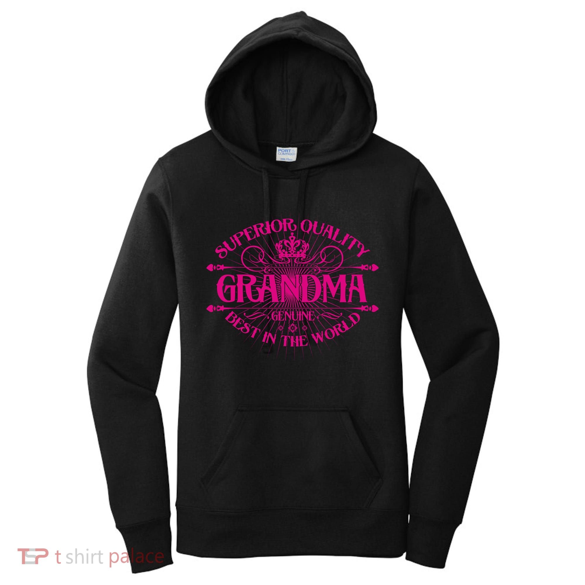 Superior Quality Grandma Best In The World Women's Hoodie