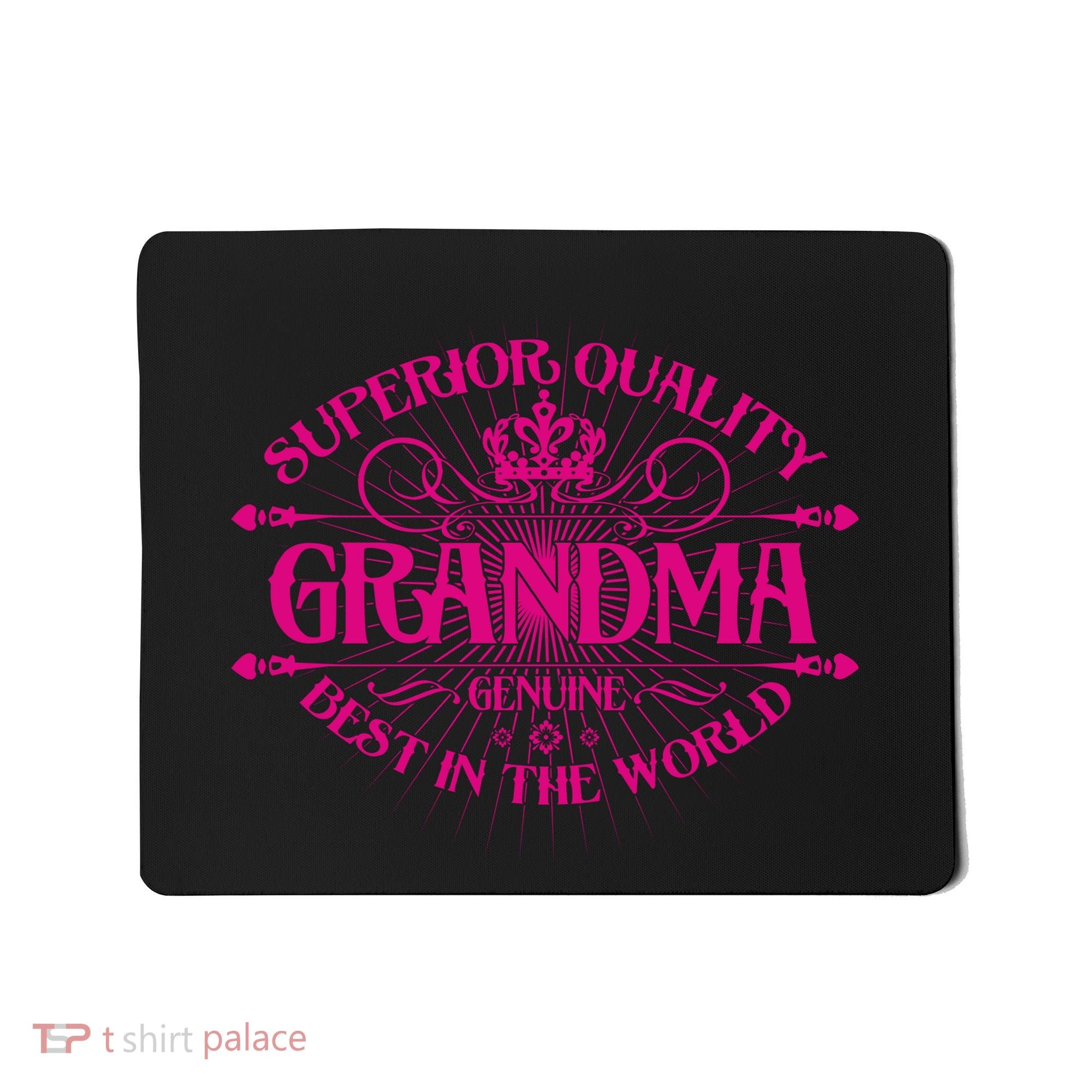 Superior Quality Grandma Best In The World Mousepad