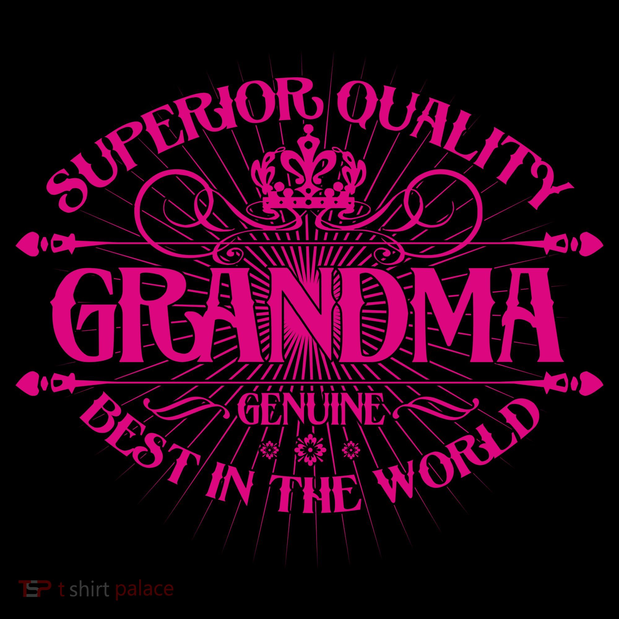 Superior Quality Grandma Best In The World Women's Tank Top