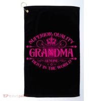 Superior Quality Grandma Best In The World Golf Towel thumb 0