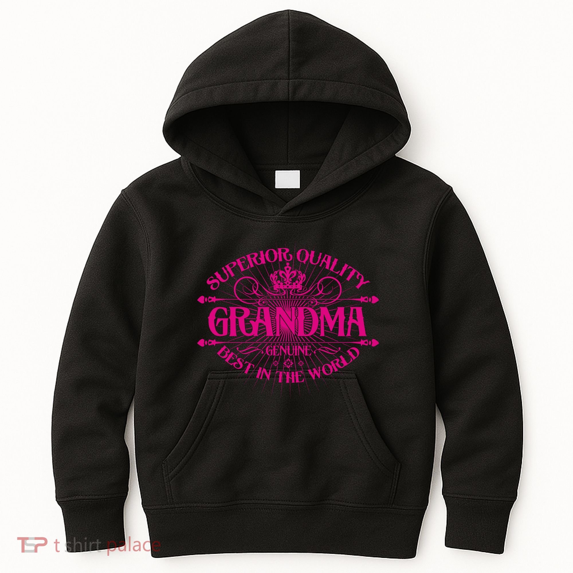 Superior Quality Grandma Best In The World Kids Hoodie