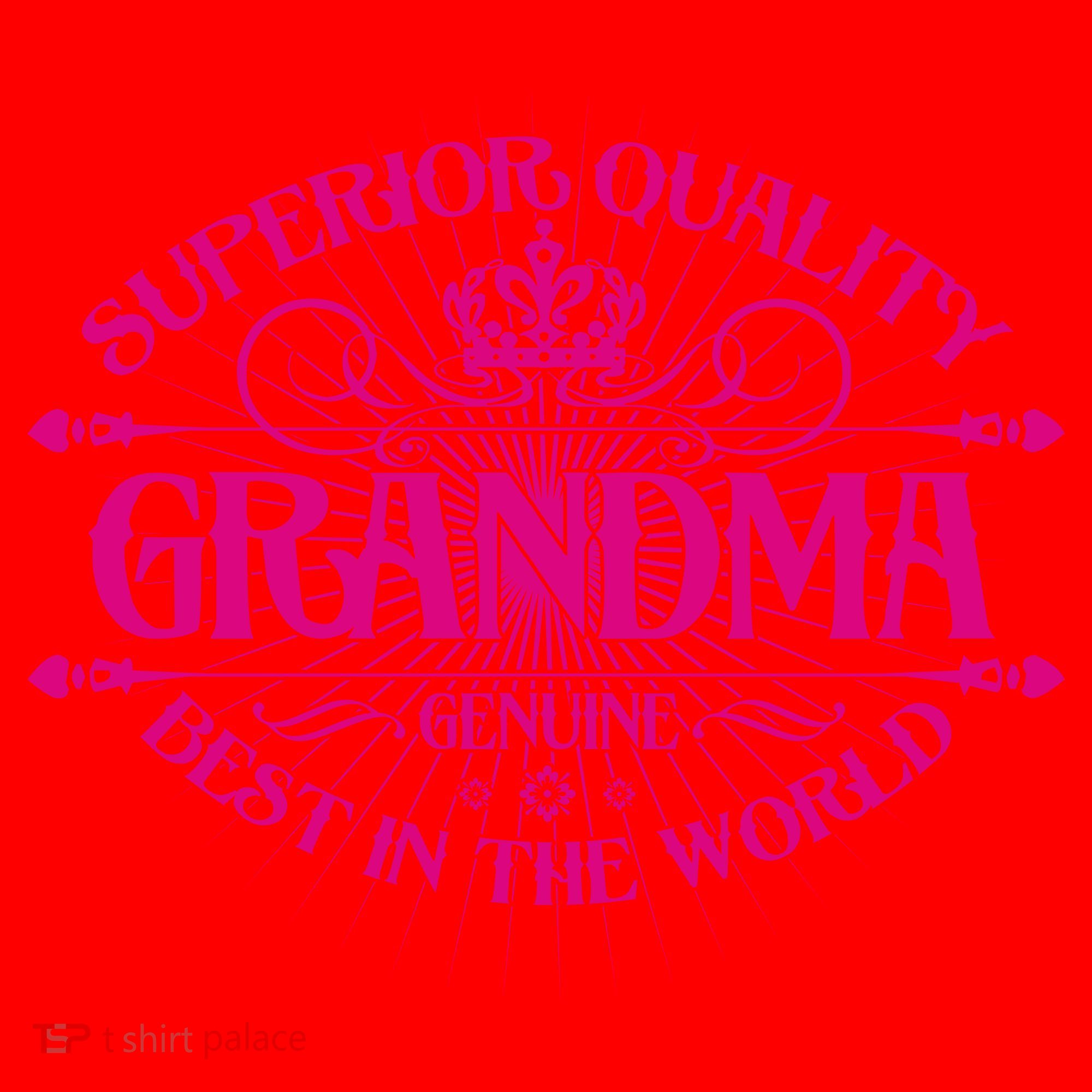 Superior Quality Grandma Best In The World Santa Hat