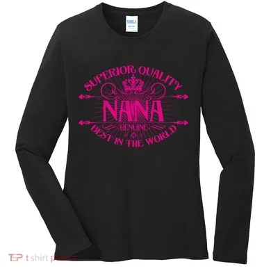 Superior Quality Nana Women's Long Sleeve Shirt