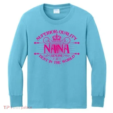 Superior Quality Nana Kids Long Sleeve Shirt