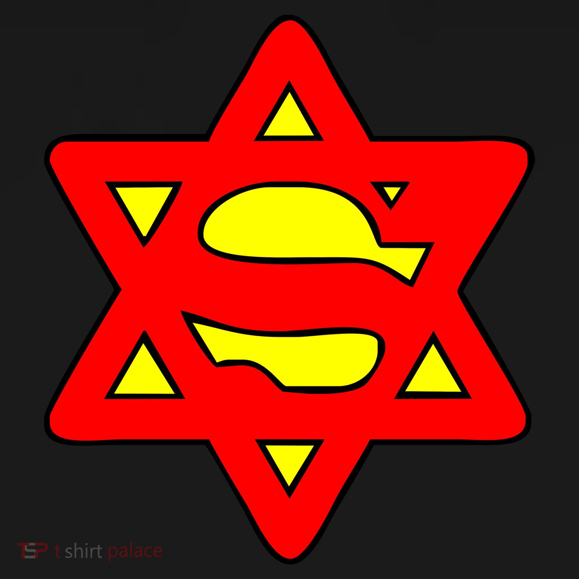 Superjew Super Jew Logo Coaster