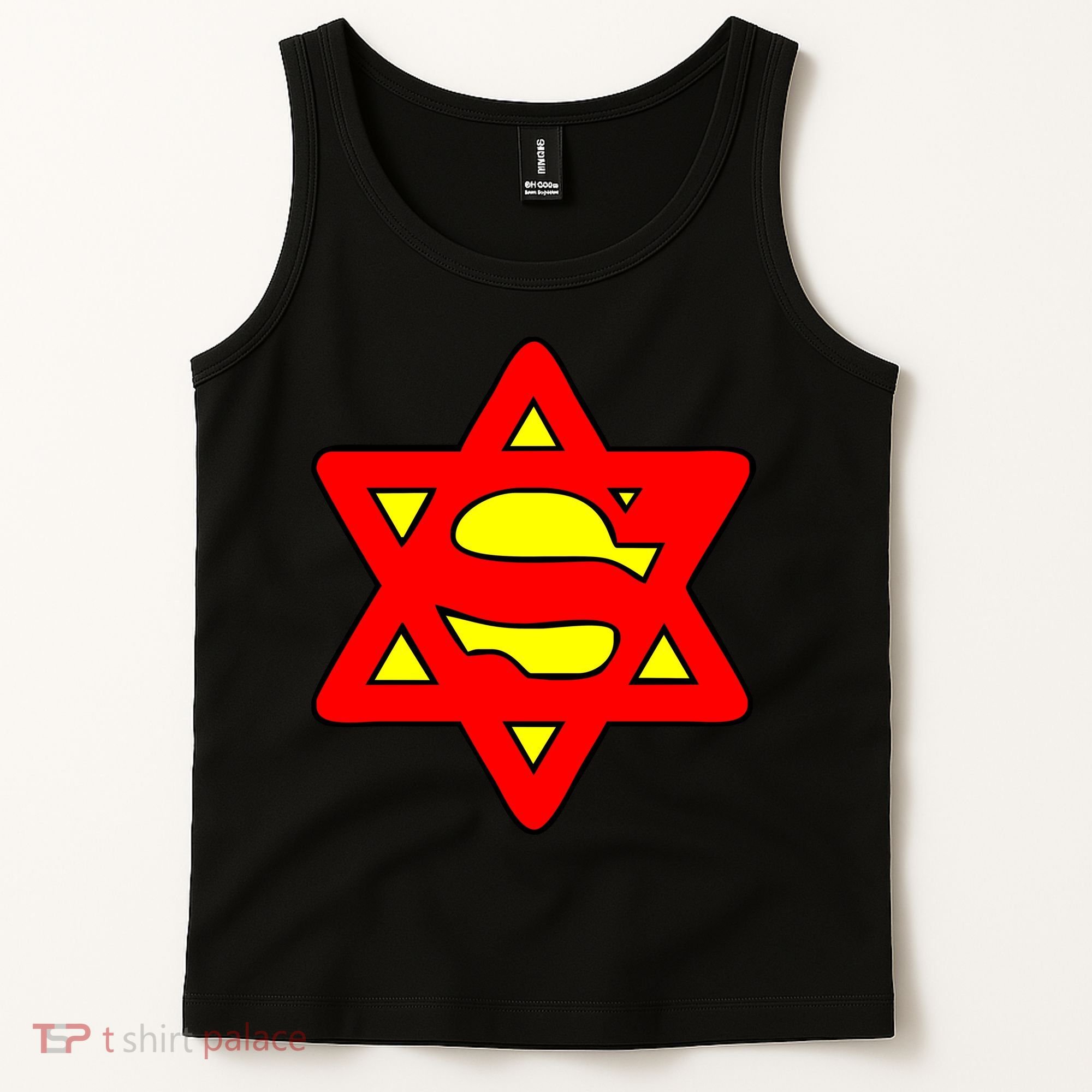 Superjew Super Jew Logo Tank Top