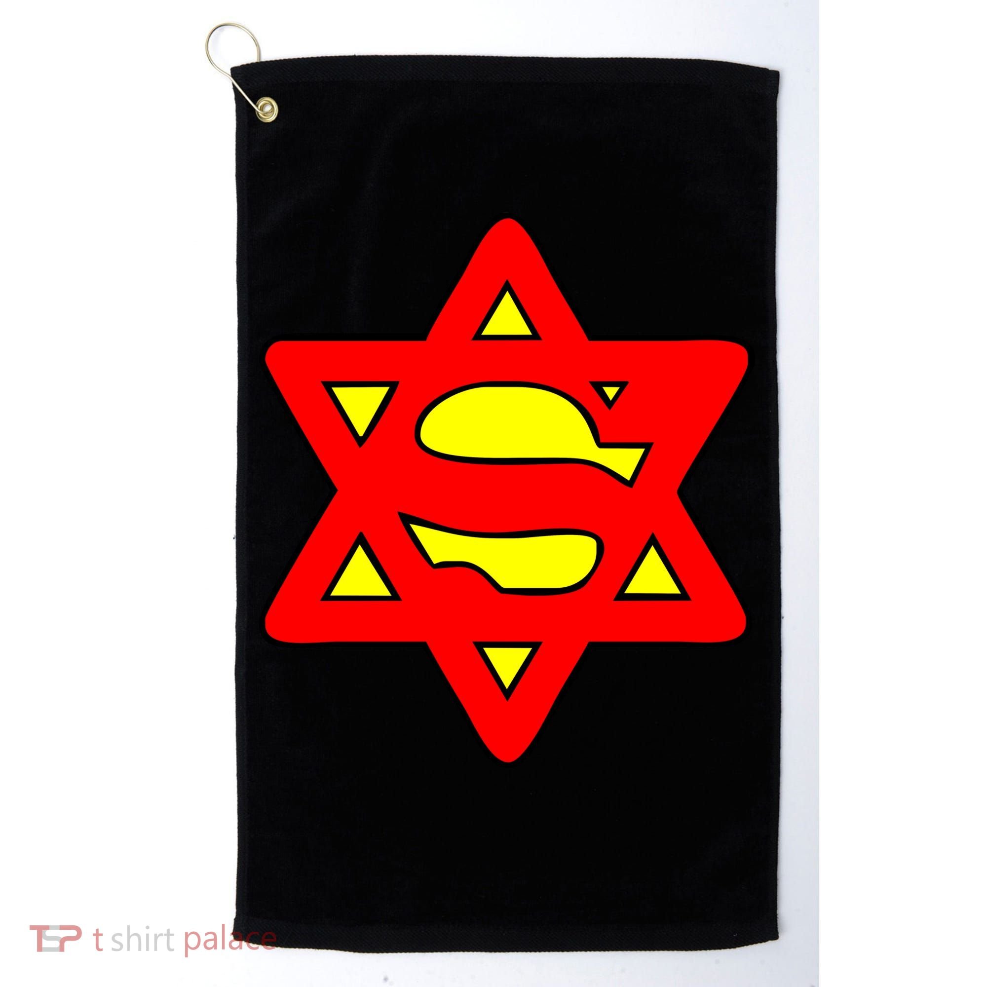 Superjew Super Jew Logo Golf Towel