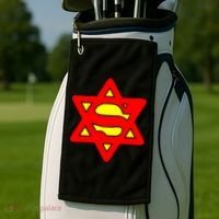 Superjew Super Jew Logo Golf Towel thumb 2