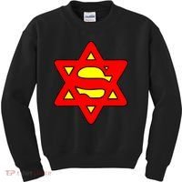Superjew Super Jew Logo Kids Sweatshirt thumb 0