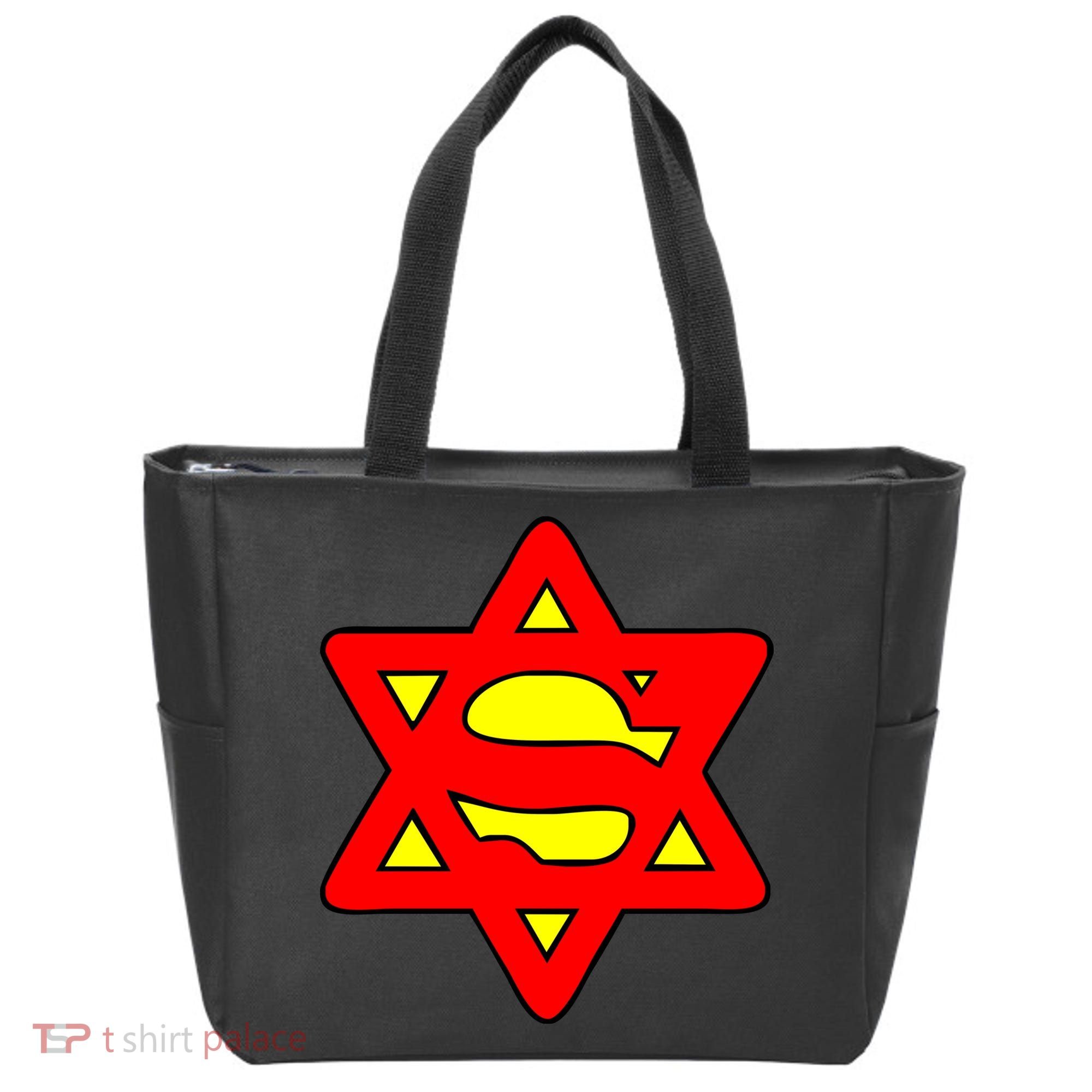 Superjew Super Jew Logo Tote Bag